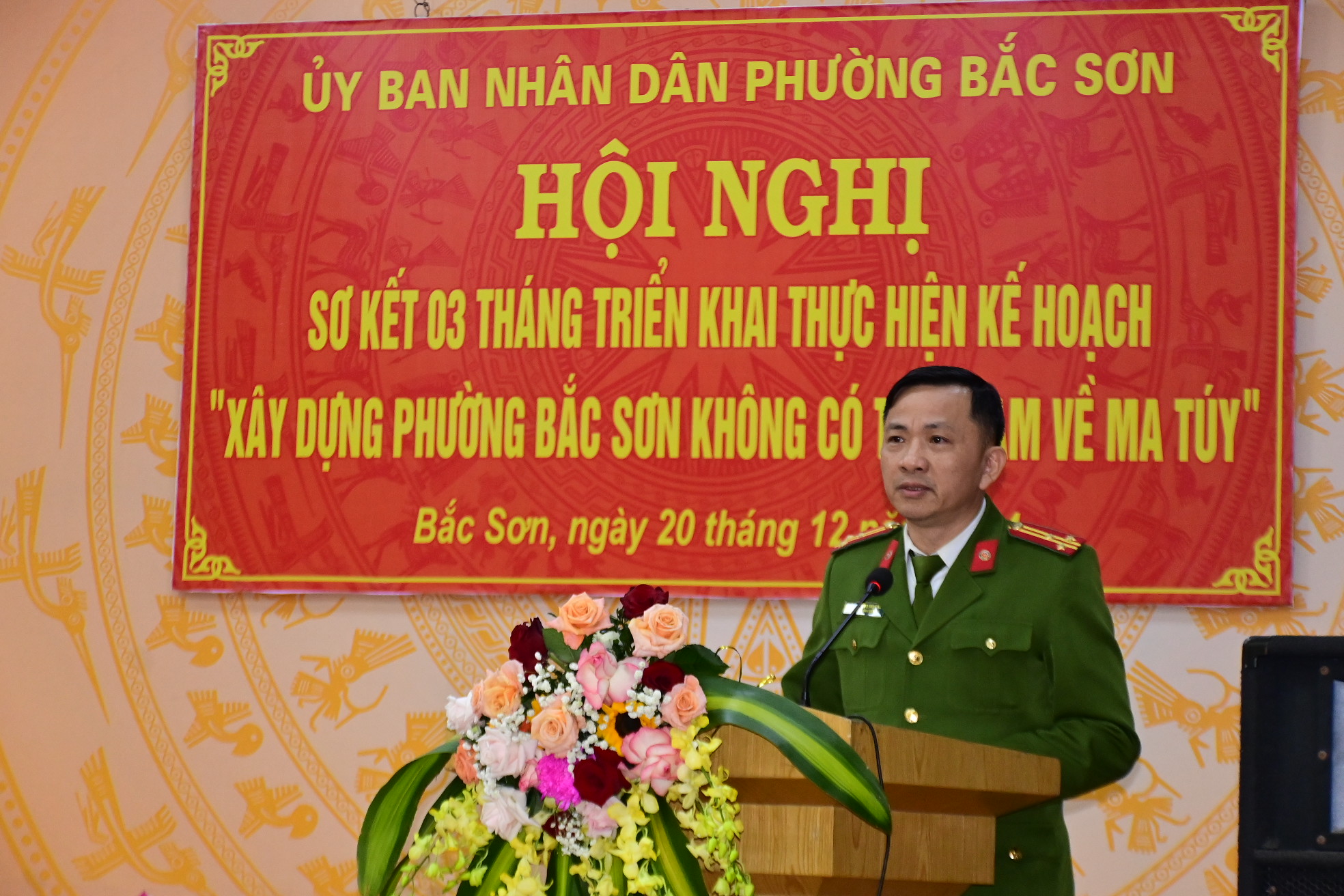 Công an phường Bắc Sơn (quận Kiến An): Quyết tâm xây dựng địa bàn không có tội phạm ma túy